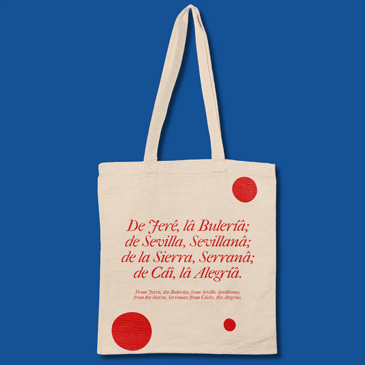Bolsa "Flamenco por Palos" – Cantes de Andalucía